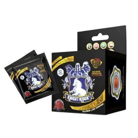 Knight Rider Delaying Condom BOX (With Private Packing 🔞)