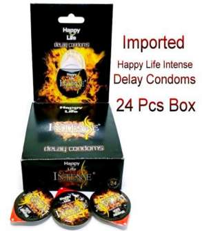 💖 Happy Life Intense Delay Condom ⏱️💦 | Last Longer 🔥 Maximum Pleasure ❤️