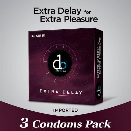 ⏳ DO Extra Delay Condoms 💦 | Last Longer 🔥 Maximum Pleasure ❤️ (With Private Packing 🔞)