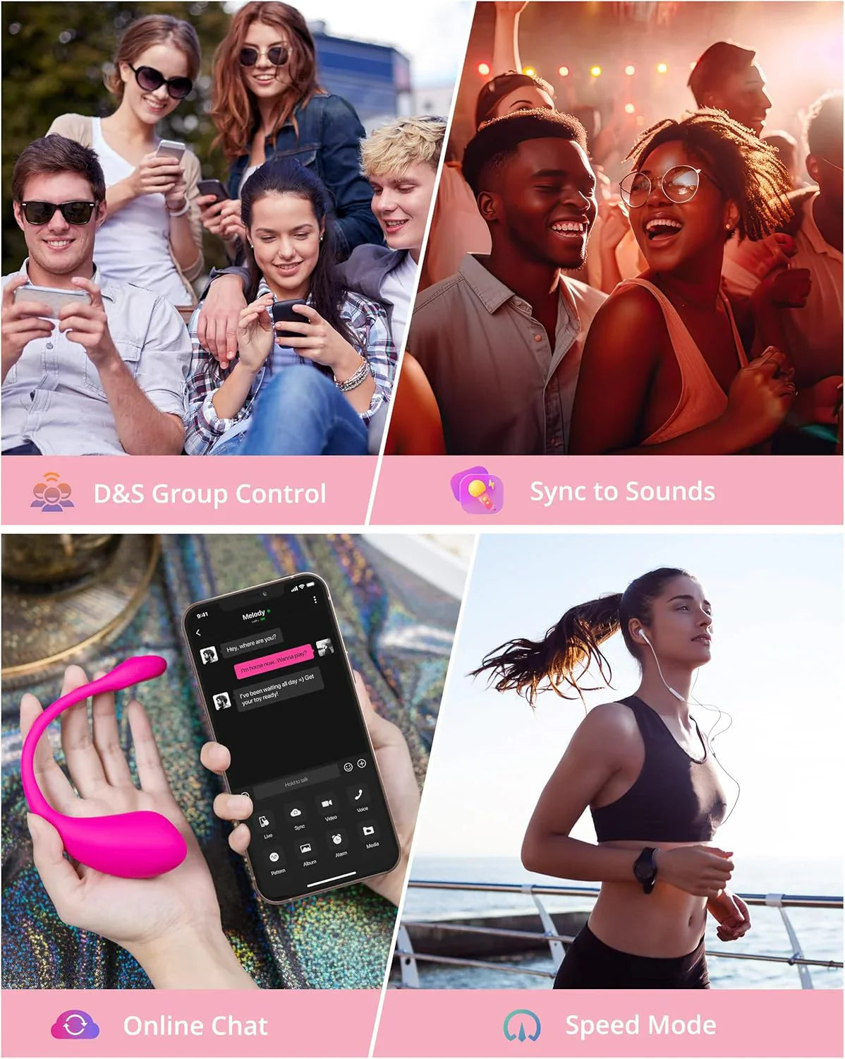 LOVENSE Lush 2 Remote Vibrator with App, Long Distance Remote Controlled G-spot Stimulator Egg Vibrators Bluetooth Adult Sex Toys & Games Powerful.
