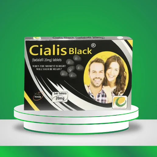 🖤💊 Cialis Black 20mg – 6 Tablets 💥