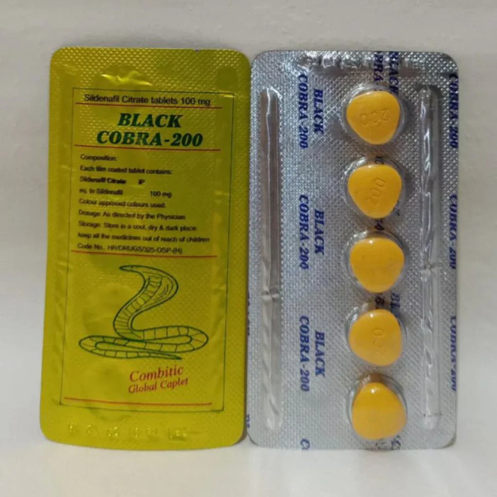 Black Cobra 200 mg available in stock