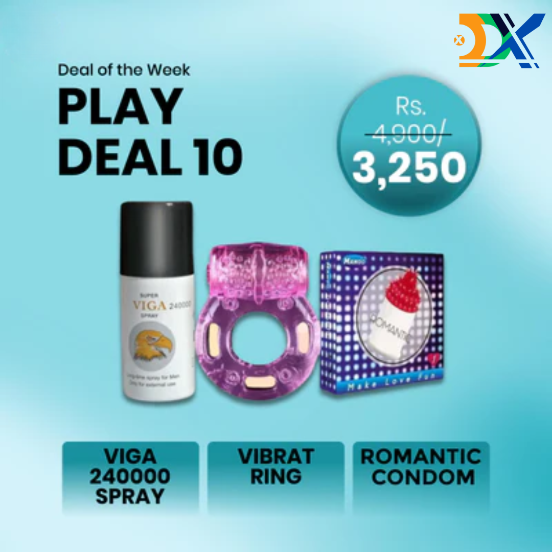 پارسل مکمل رازداری کے ساتھ پیک کیا جاتا ہے ۔  1.Viga Long Timing Spray   2.Vibrating Ring USA  3.Mango Romantic Condom