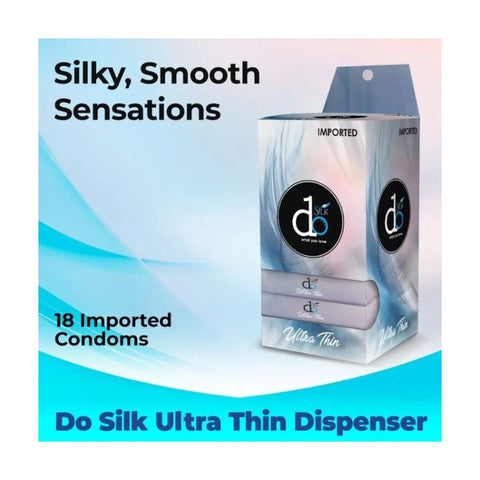 DO Silk Ultra Thin Condom 18 Pcs Dispenser Range (fresh stock)